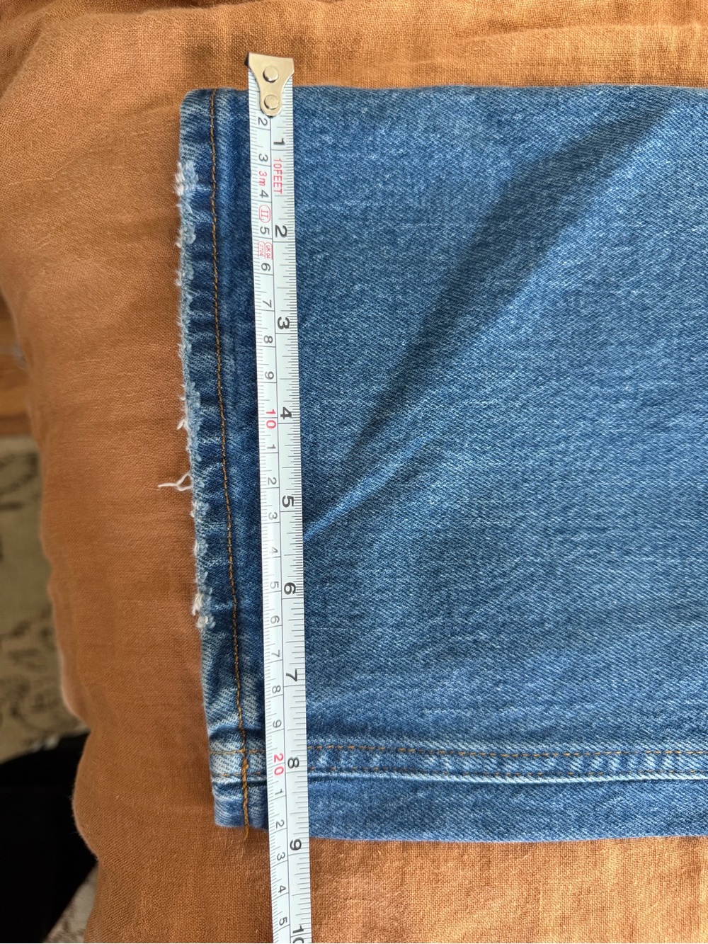 90s Ultra High Rise Relaxed Jeans - 27 SHORT - Picture 9 of 12
